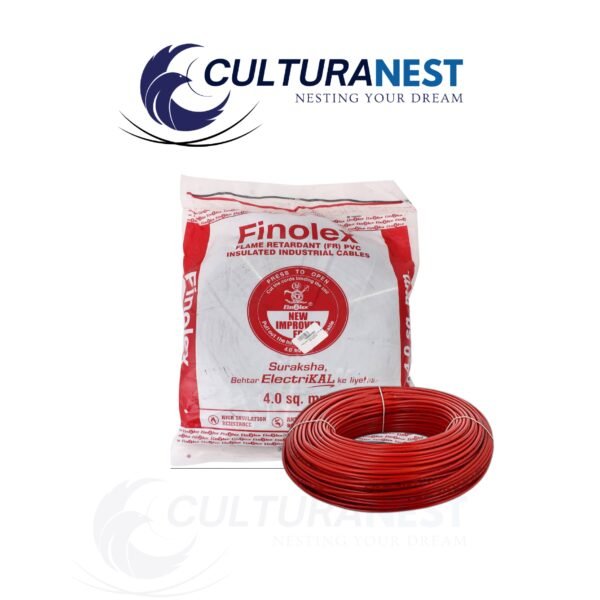 Finolex FR Project Pack 4 sq mm Red 180 m FR PVC Insulated Wire